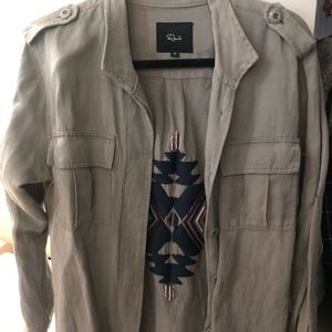 Rails Cargo jacket with stitching